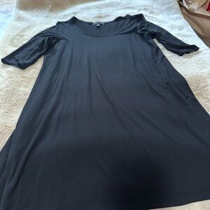 Eileen Fisher Classic Black Dress S/P